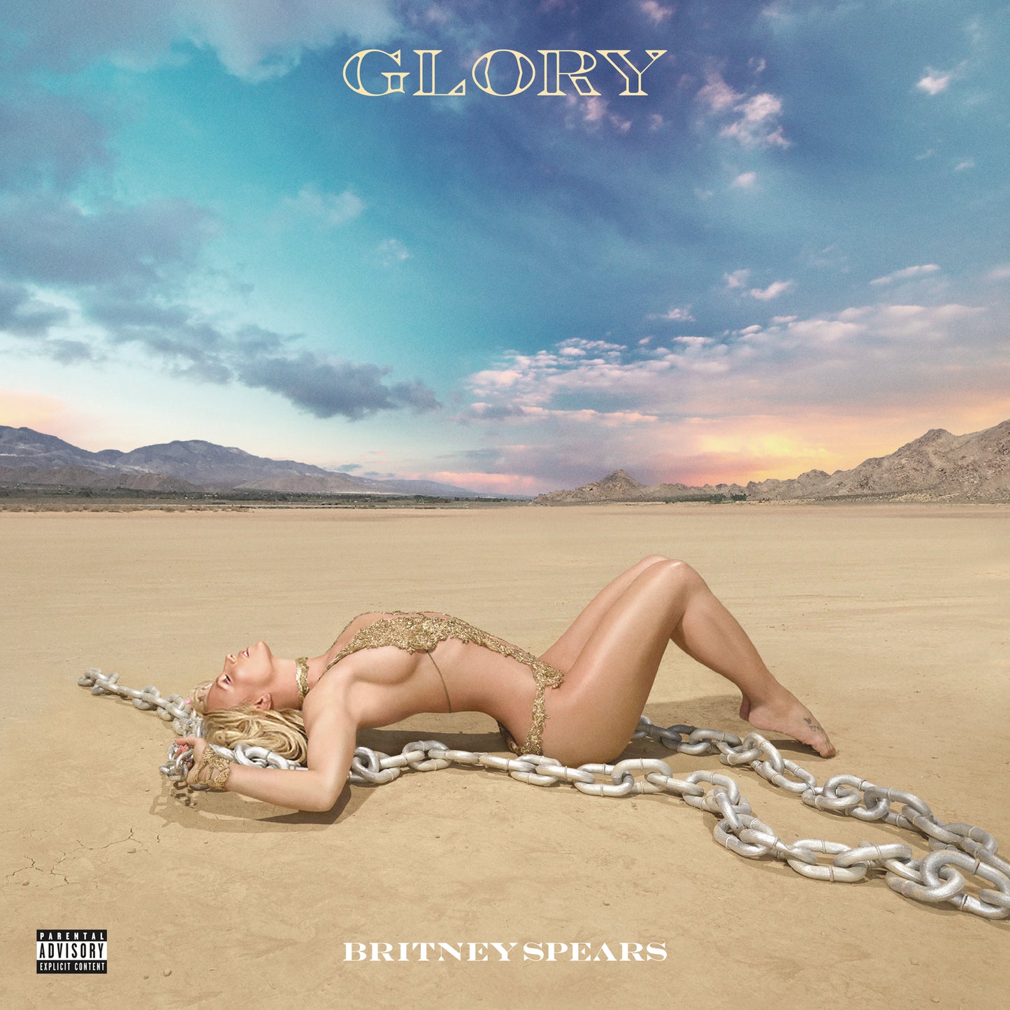 Britney Spears — Glory — Vinyle White