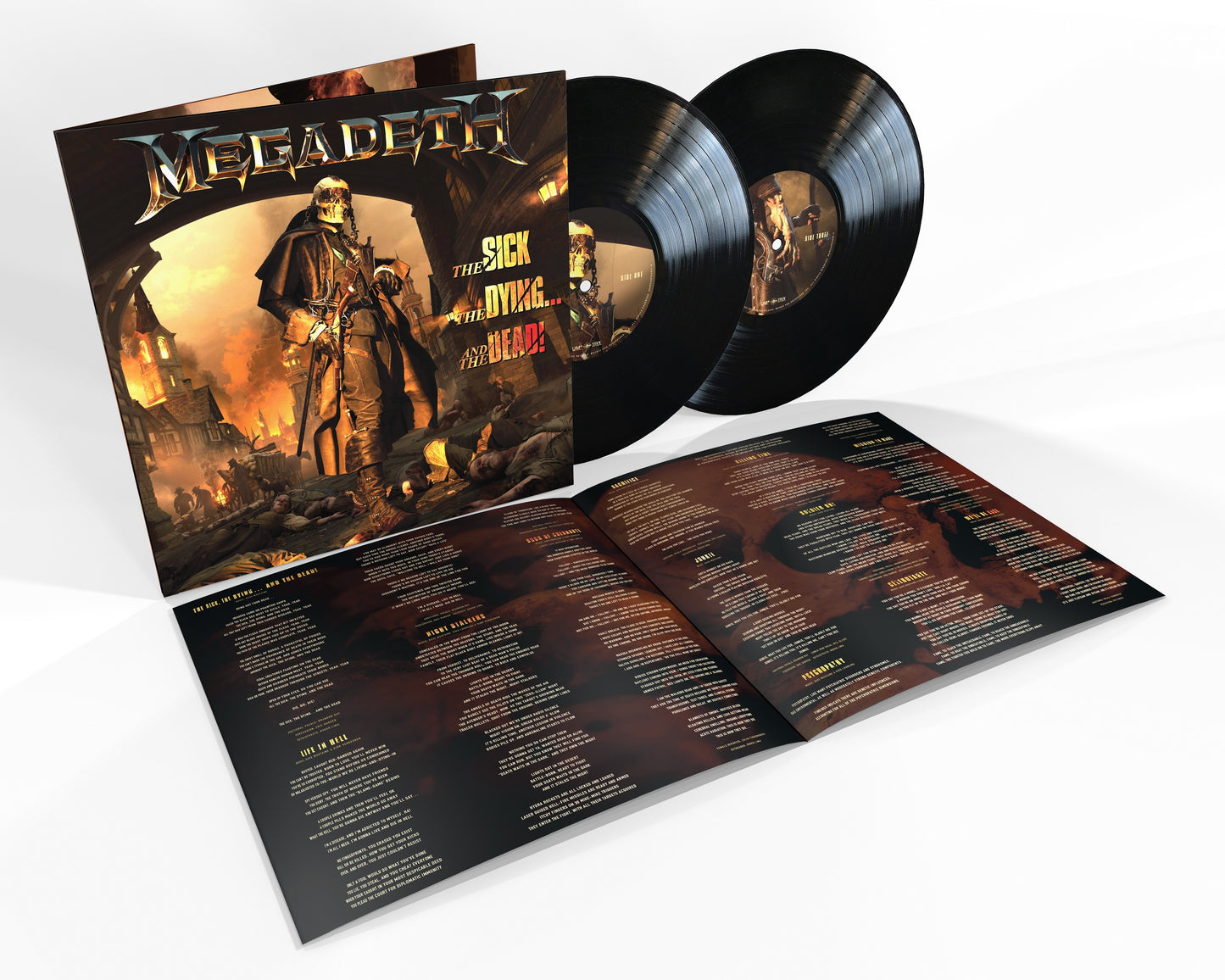 Megadeth — The Sick, The Dying And The Dead! — 180g Audiophile