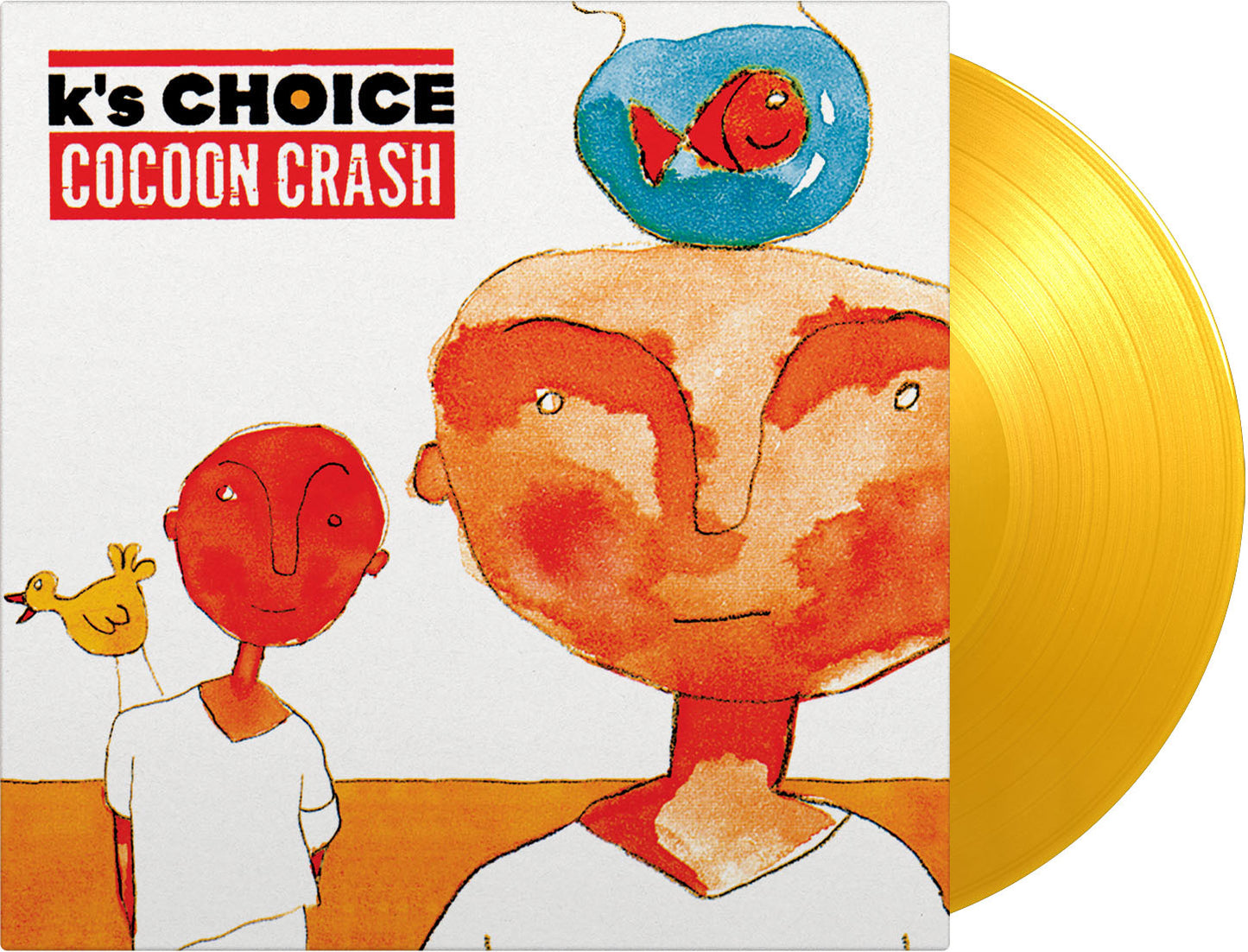 K'S Choice — Cocoon Crash - Limited 180-Gram Translucent Yellow Colored Vinyl — Vinyle Yellow — Édition Limitée — 180g Audiophile — Import