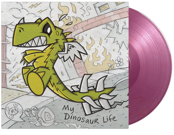 Motion City Soundtrack — My Dinosaur Life - Limited 180-Gram Purple & Red Marble Colored Vinyl — Red Vinyl — Limited Edition — 180g Audiophile — Import