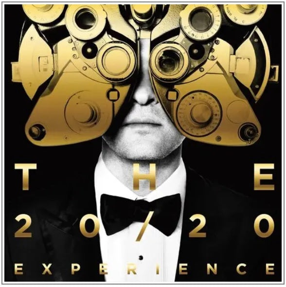 Justin Timberlake — 20/20 Experience 2 Of 2 - Silver Vinyl — UK Import