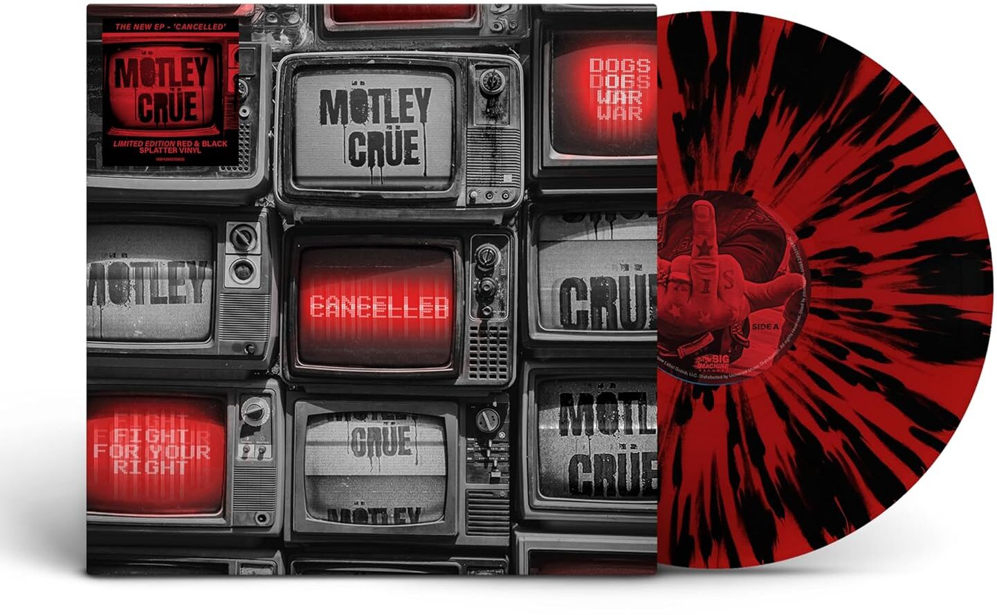 Motley Crue — Cancelled — Red Vinyl