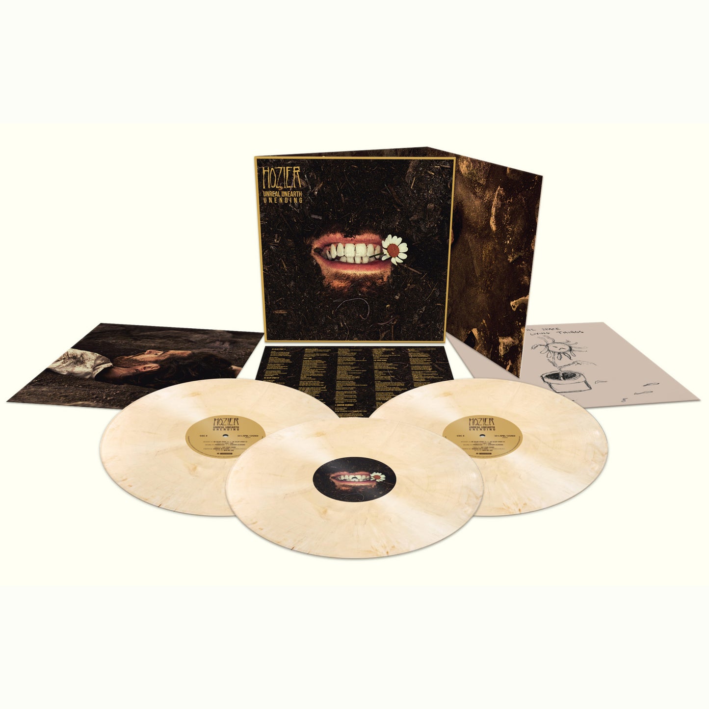 Hozier — Unreal Unearth Unending — White Vinyl