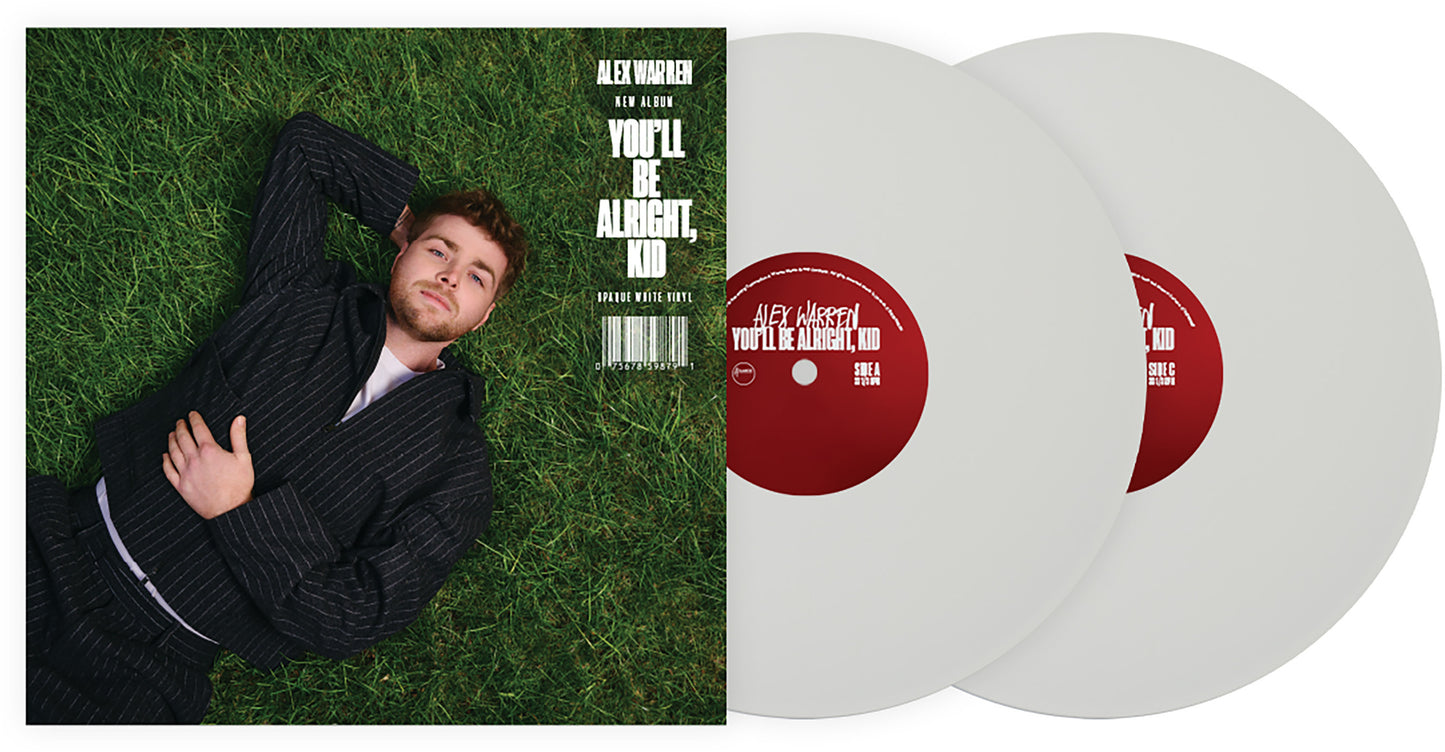 Alex Warren — You'll Be Alright Kid — Vinyle White
