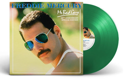 Freddie Mercury — Mr Bad Guy — Green Vinyl — Anniversary Edition — 180g Audiophile