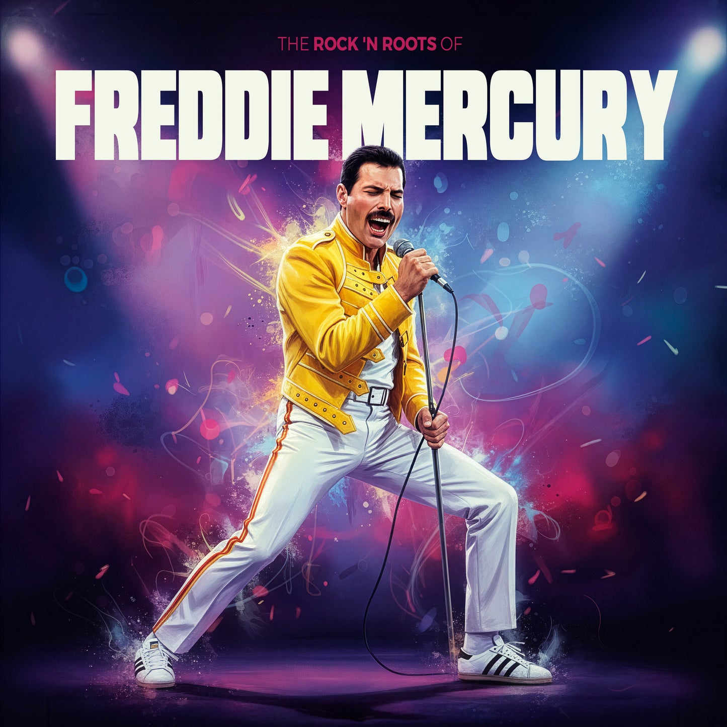 Freddie Mercury — The Rock N Roots of - White — White Vinyl