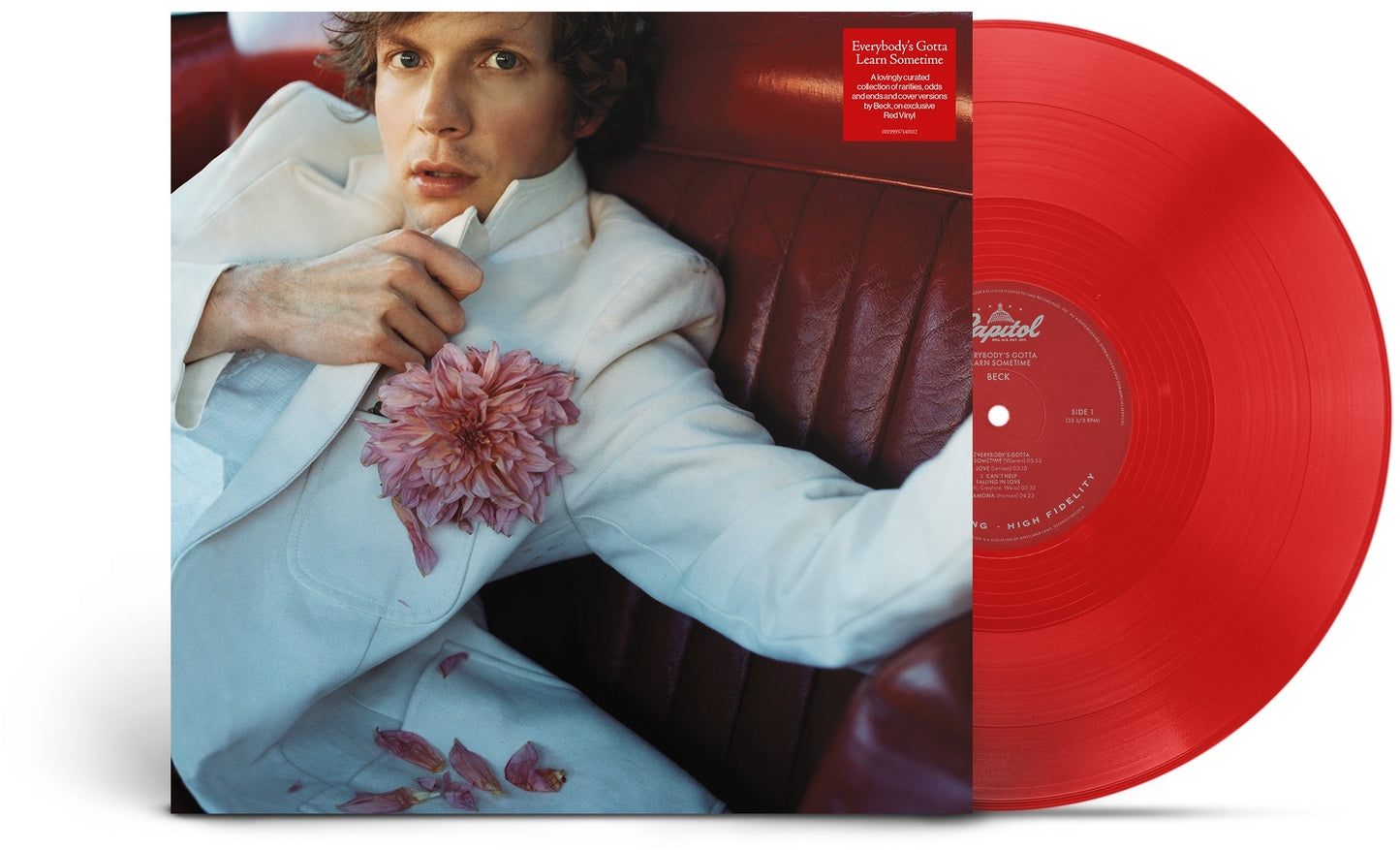 Beck — Everybody's Gotta Learn Sometime — Vinyle Red