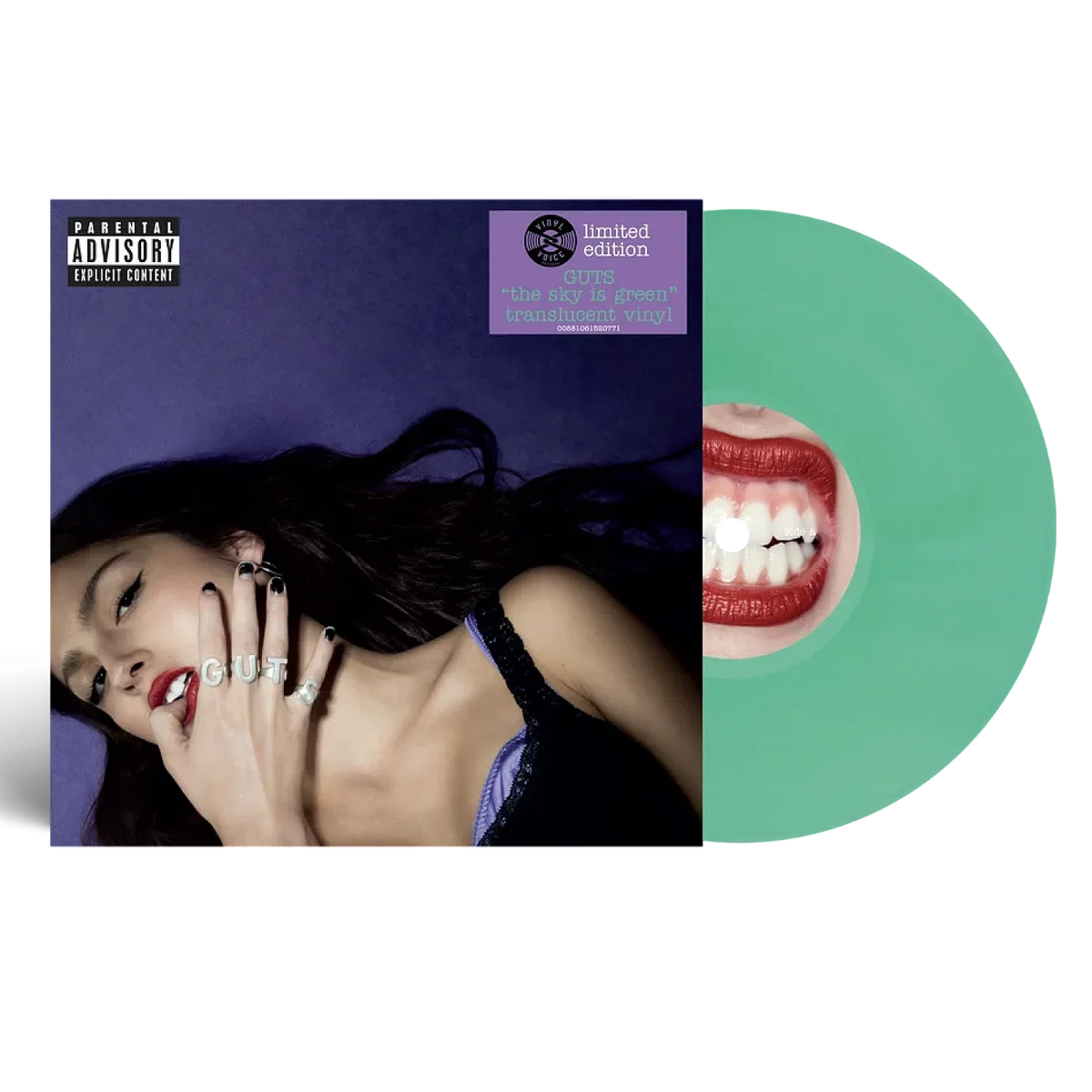 (PRÉCOMMANDE) Olivia Rodrigo — GUTS (the sky is green translucent vinyl)