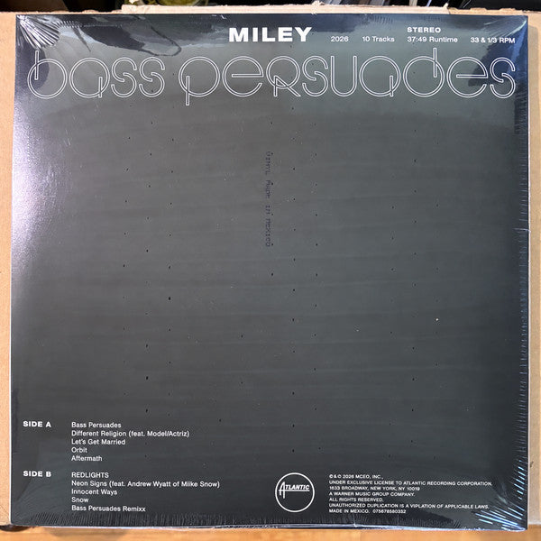 Miley - Bass Persuades - Pomegranate - Limited edition