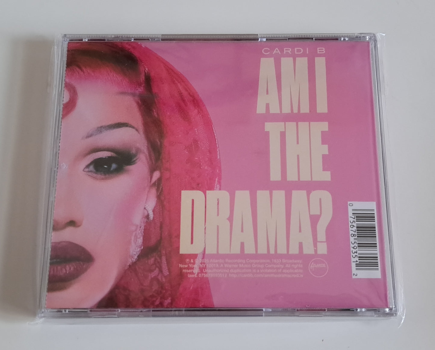 Cardi B - Am I the drama? - Courtroom Edition (White) (Copy)