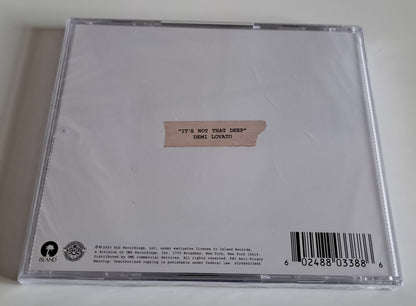 Demi Lovato - It’s not that deep - signé (CD)