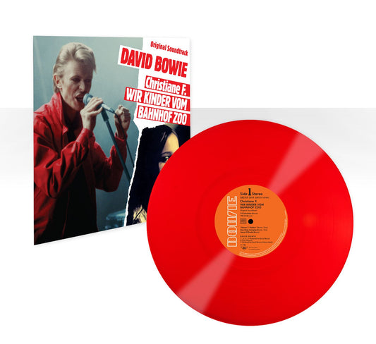 David Bowie — Christiane F. - We Children from Bahnhof Zoo — Red Vinyl
