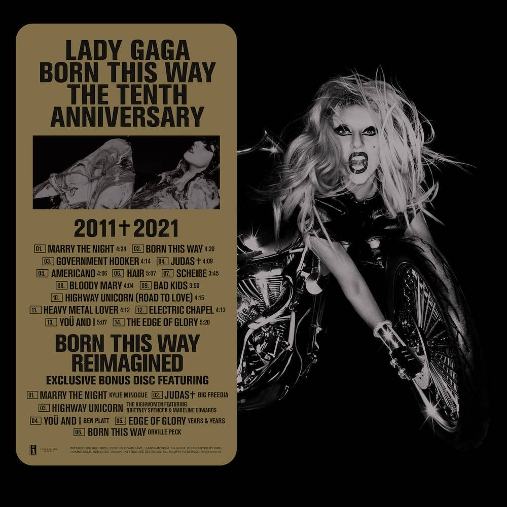 Lady Gaga — Born This Way The Tenth Anniversary — Édition Anniversaire