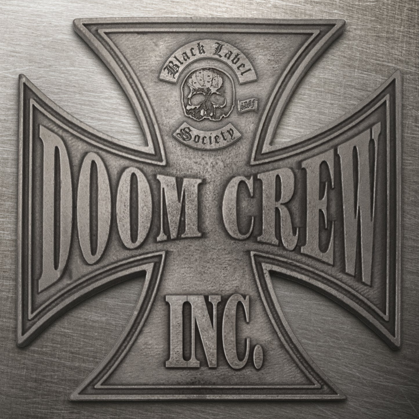 Black Label Society — Doom Crew Inc. - Clear Black Ice W/grey — Vinyle White