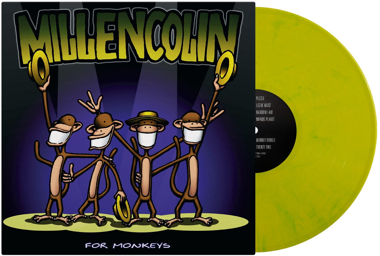 Millencolin — For Monkeys (Anniv. Ed.) — Green Vinyl