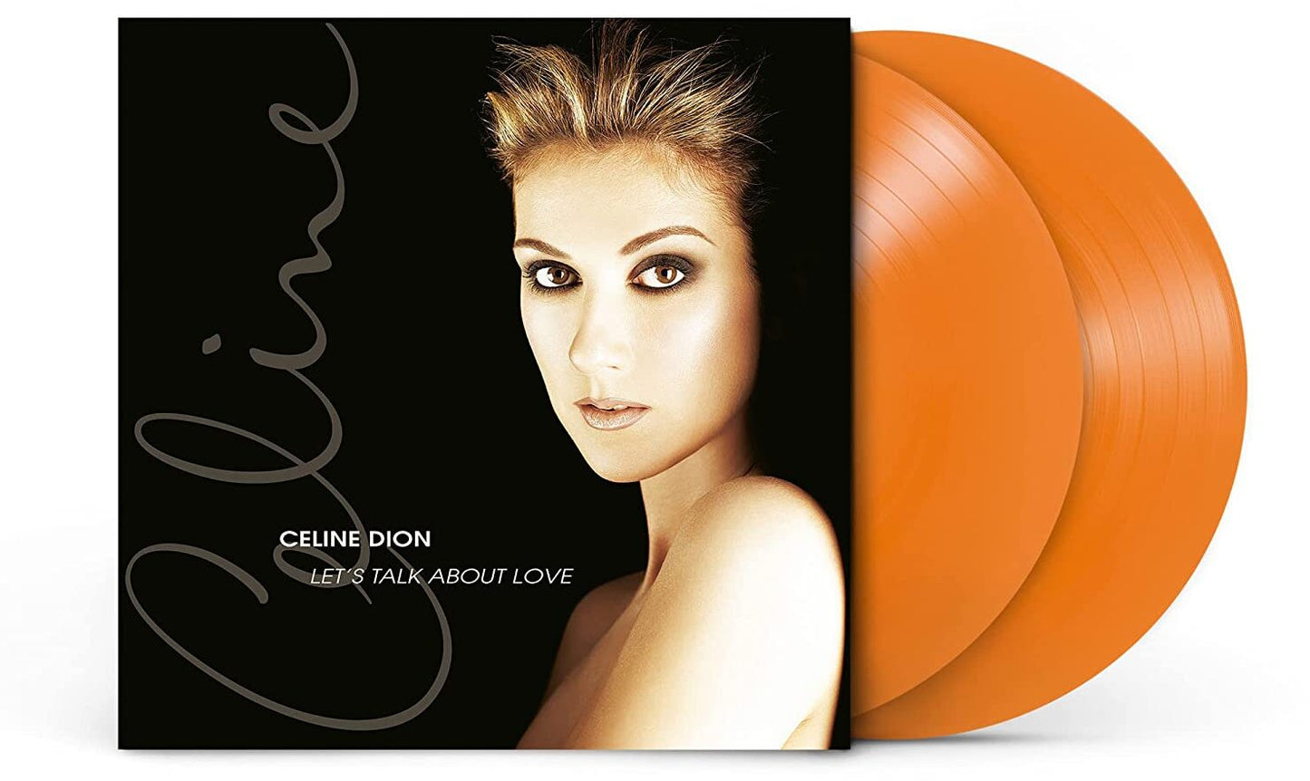 Celine Dion — Let's Talk About Love — Vinyle Orange — Édition Limitée