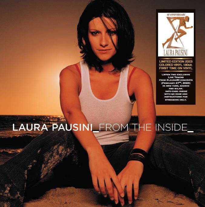 Laura Pausini — From The Inside - Ltd & Numbered 180gm Yellow Transparent Vinyl — Vinyle Yellow — Édition Limitée — 180g Audiophile