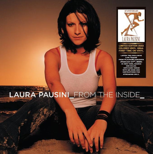 Laura Pausini — From The Inside - Ltd & Numbered 180gm Yellow Transparent Vinyl — Yellow Vinyl — Limited Edition — 180g Audiophile