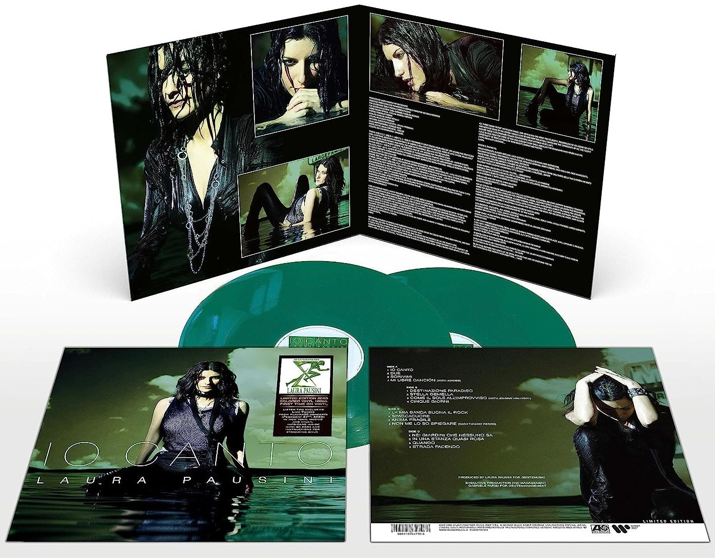 Laura Pausini — Io Canto - Ltd Numbered 180gm Green Vinyl — Vinyle Green — Édition Limitée — 180g Audiophile
