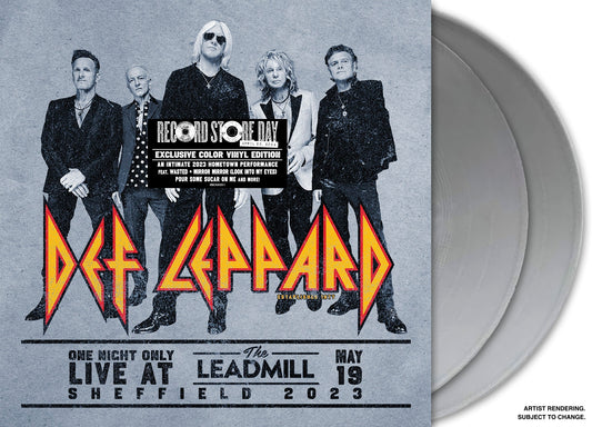 Def Leppard — One Night Only: Live At The Leadmill 2023 — Silver Vinyl