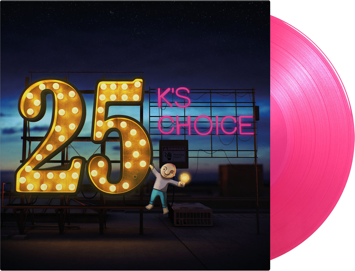 K'S Choice — 25 - Limited Gatefold 180-Gram Translucent Pink Colored Vinyl — Vinyle Pink — Édition Limitée — 180g Audiophile — Import