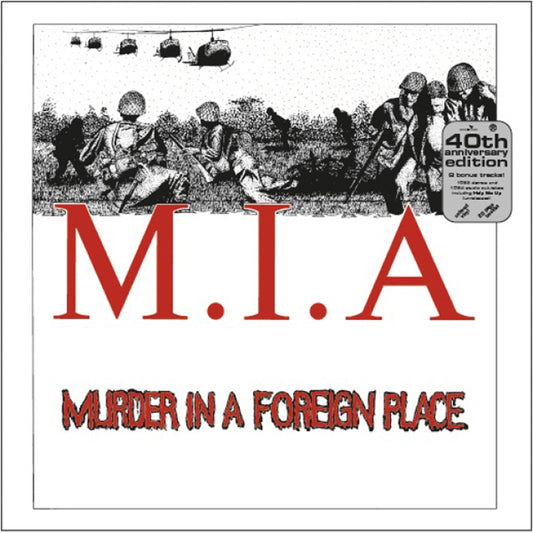 M.I.A. — Murder In A Foreign Place 40th Anniversary — Vinyle Red — Édition Limitée