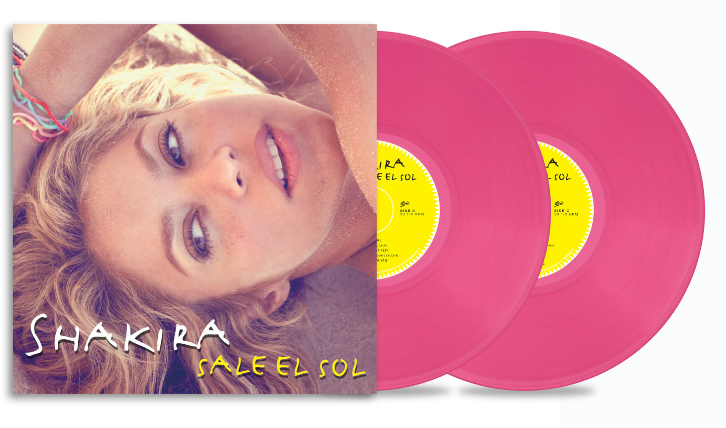 Shakira — Sale El Sol — Pink Vinyl — 180g Audiophile