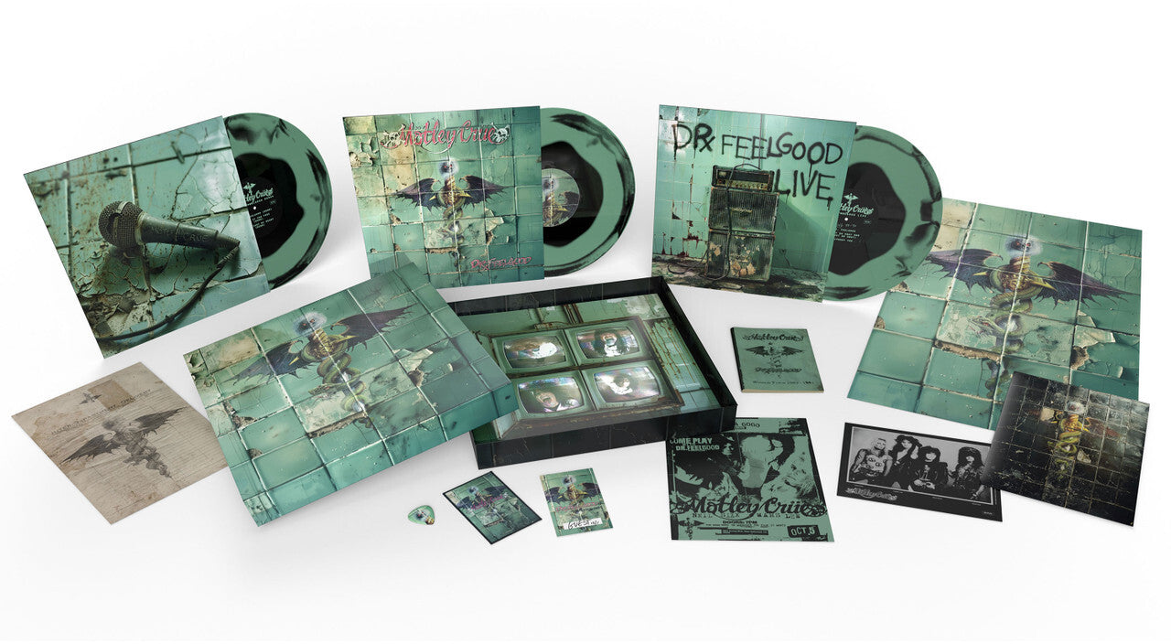 Motley Crue — Dr Feelgood (35th Anniversary) — Vinyle Green — Édition Anniversaire — Édition Limitée