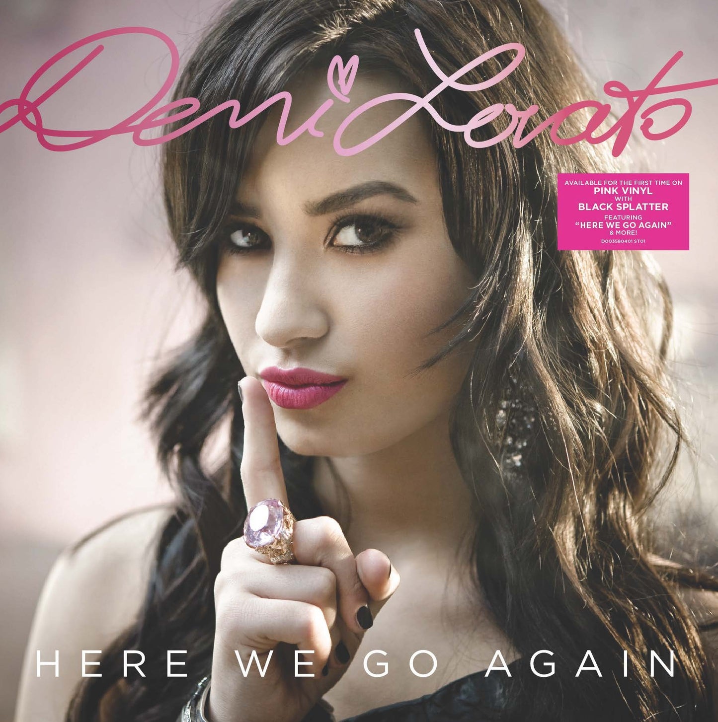 Demi Lovato — Here We Go Again — Vinyle Black