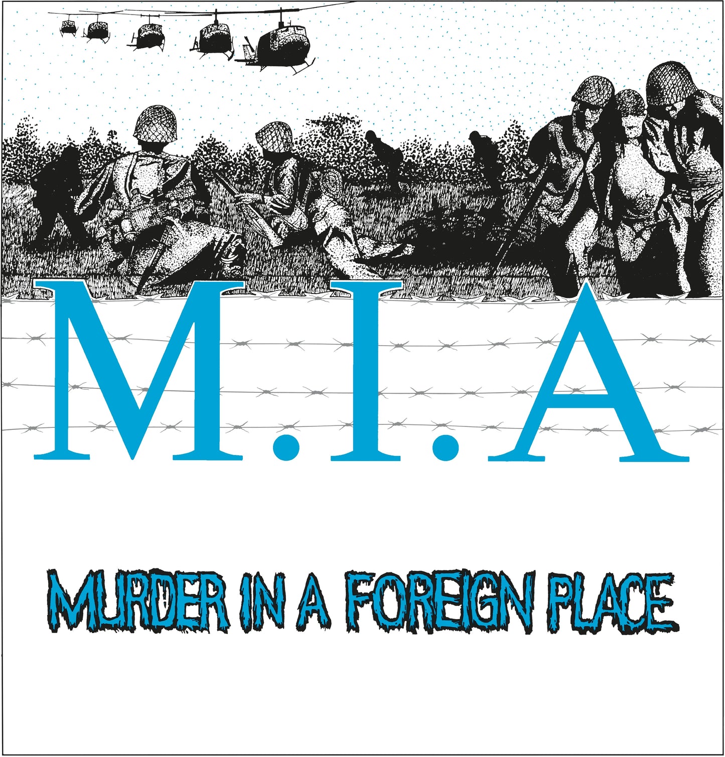 M.I.A. — Murder In A Foreign Place - Blue — Vinyle Blue — Édition Anniversaire