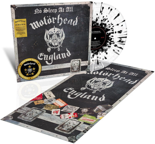 Motorhead — No Sleep At All — White Vinyl — Anniversary Edition