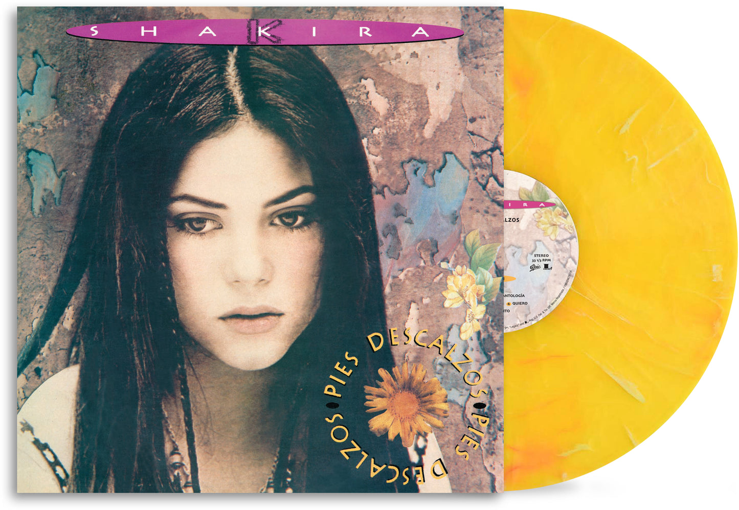 Shakira — Pies Descalzos — Red Vinyl — Anniversary Edition