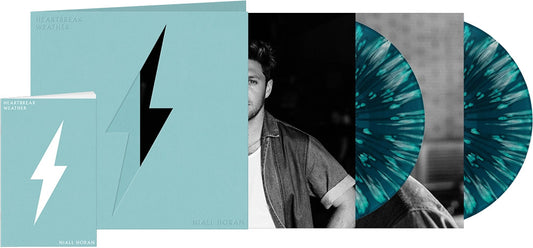 Niall Horan — Heartbreak Weather: 5 Year Anniversary - Limited Deluxe Sea Blue & White Splatter Colored Vinyl — Blue Vinyl — Limited Edition