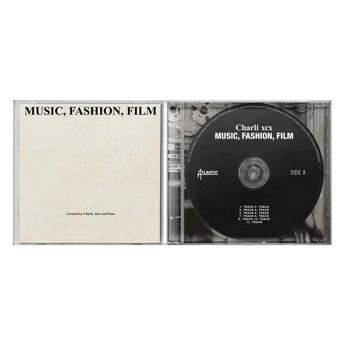 [PRE-ORDER] Charli XCX - Music, Fashion, Film - Signed (CD)