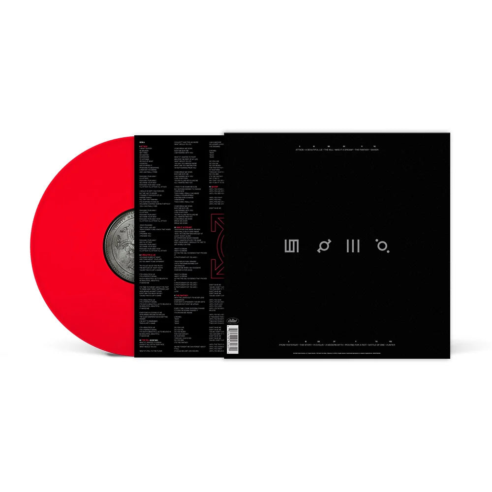 Thirty Seconds to Mars - A beautiful lie - 20ème anniversaire - carte signée format LP