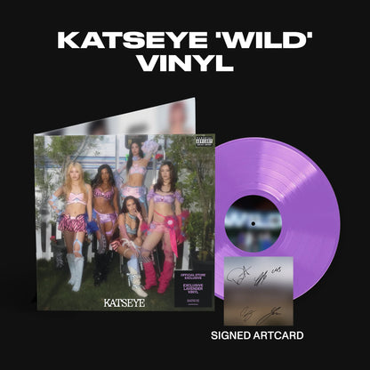 [PRÉCOMMANDE] Katseye - WILD - signé - Lavande