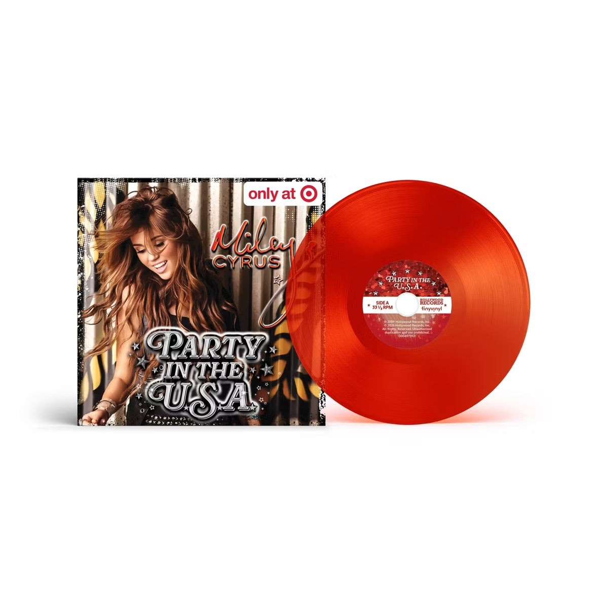 Miley Cyrus Tiny Vinyl Edition - Party in the USA/Time of Our Lives