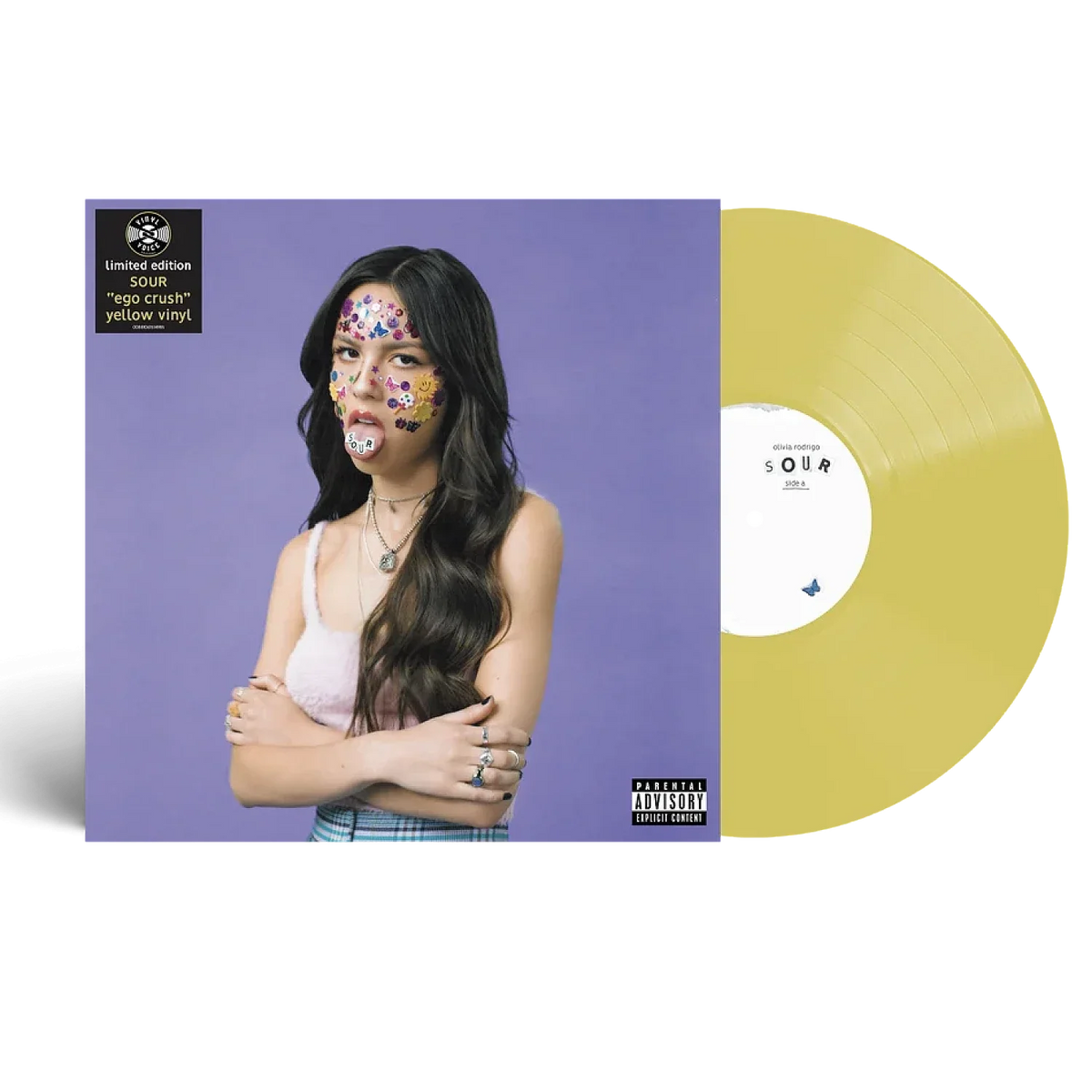 (PRECOMMANDE) Olivia Rodrigo — SOUR (ego crush yellow vinyl)