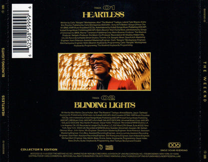 The Weeknd - Heartless / Blinding Lights - CD single - Collector 12