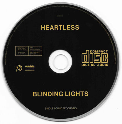 The Weeknd - Heartless / Blinding Lights - CD single - Collector 11
